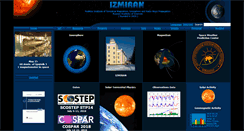 Desktop Screenshot of izmiran.ru