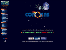 Tablet Screenshot of coronas.izmiran.ru
